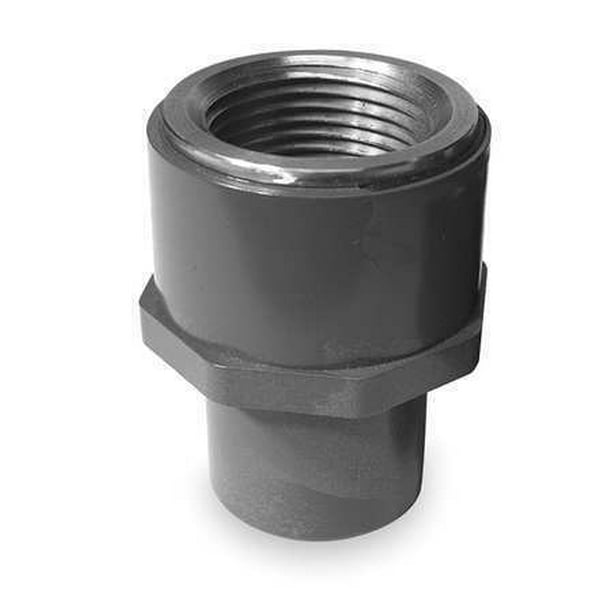1 FNPT x Spigot CPVC Steel Transition Fitting 1 FNPT x Spigot CPVC Steel Transition Fitting